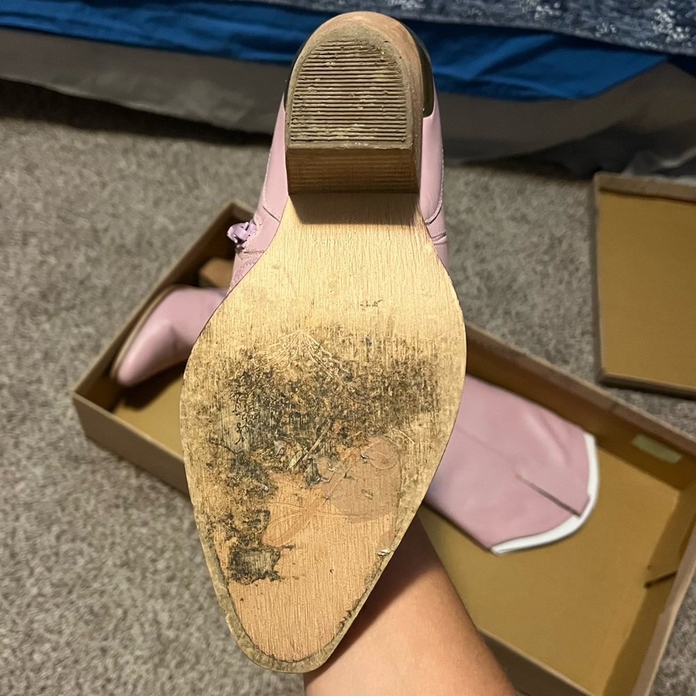Free People Leni pink Cowboy Boot size 39 - Picture 6 of 10